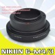 Nikon F/AI/AIS/AIG - M4/3 (AIG-M4/3)