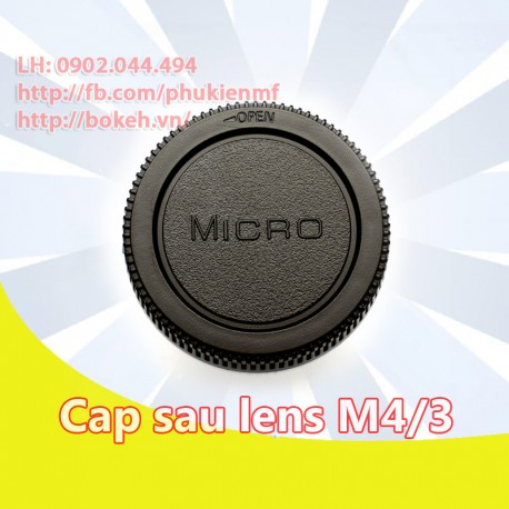 Cap sau lens M4/3
