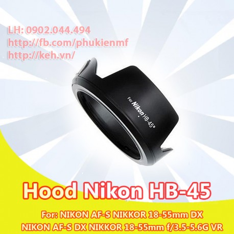 Hood Nikon HB-45 (tròn)