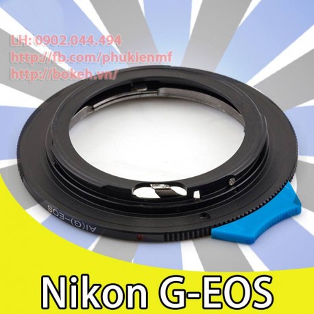 Mount Nikon F/AI/AI-S/AI-G - Canon EOS 