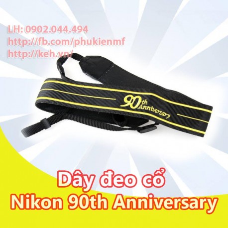 Neck Strap / Dây đeo cổ Nikon 90th Aniversary