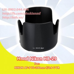 Hood HB-29 for NIKON AF-S 70-200mm f2.8 G VR