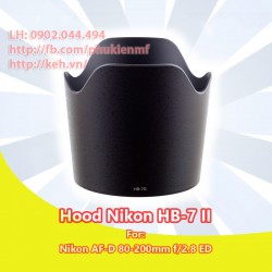 Hood HB-7 for Nikon AF-D 80-200mm f/2.8 ED