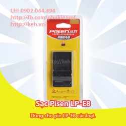 Sạc Pisen LP-E8 for Canon EOS 550D, 600D, 650D, 700D