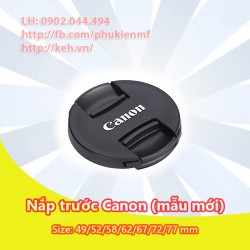 Cap trước Canon 49/52/58/62/67/72/77mm