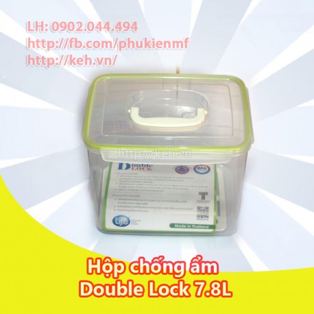 Hộp chống ẩm Double Lock 7.8L Made in ThaiLand