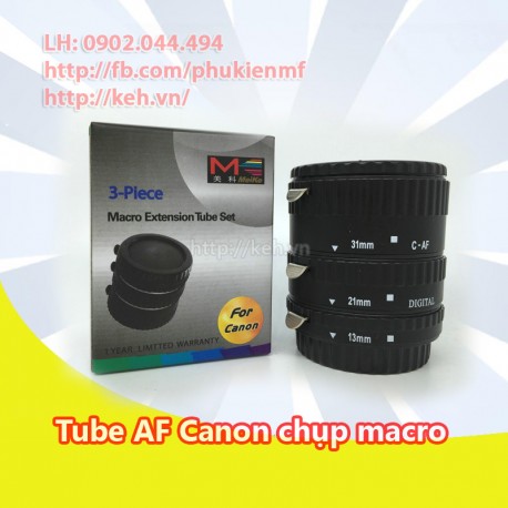 Tube Canon AF nối dài chụp macro