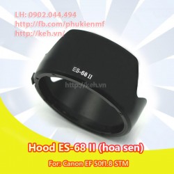 Hood ES-68 II (hoa sen) for Canon EF 50mm f1.8 STM