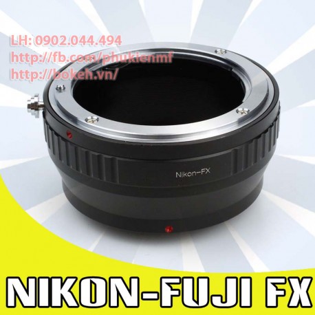 Nikon F/AI/AIS - Fujifilm X (AI-FX)