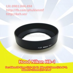 Hood HB-1 for NIKON AF 28-85mm/35-70mm/ 35-135mm f2.8D