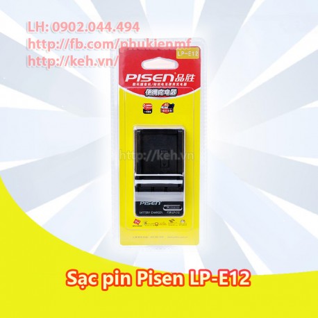 Sạc pin Pisen LP-E12 for Canon EOS M M1 M10