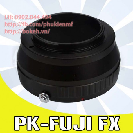 Pentax K - Fujifilm X (PK-FX)