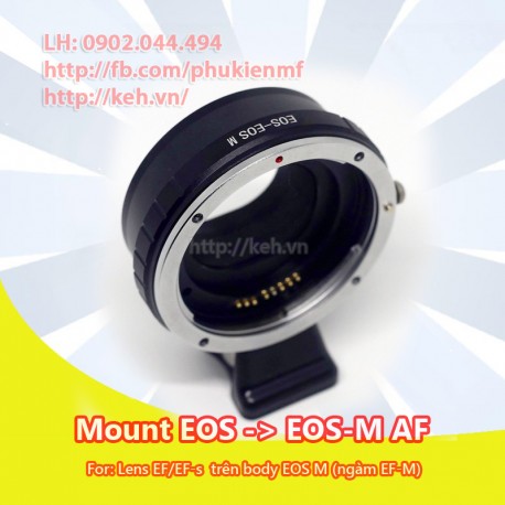 Mount Canon EOS – EOS-M Auto Focus (EOS-EOSM)
