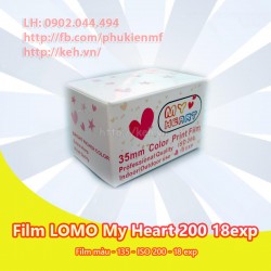 Film LOMO My Heart 200 - màu 135 - INDATE