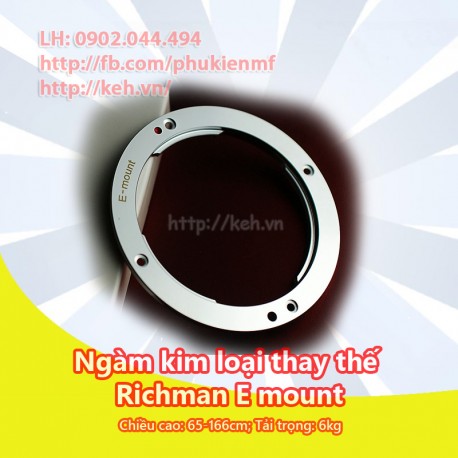 Ngàm kim loại thay thế Richman E-Mount cho a7 a7R NEX-3 NEX- 5 NEX-6 NEX-7 a5000 a5100 a6000