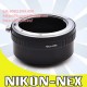 Nikon F/AI/AIS - Sony E Mount (AI-NEX)